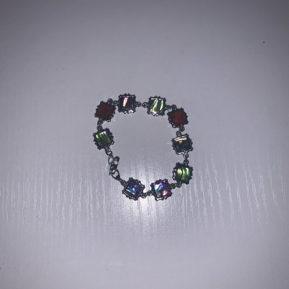 silver bracelet